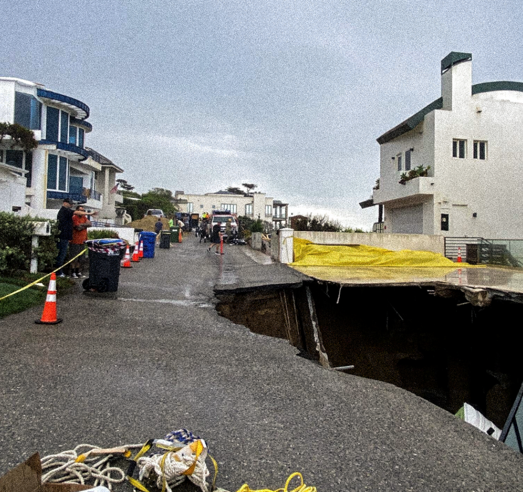 Malibu Declares Emergency, Evacuates 31 Homes Over Growing Sinkhole