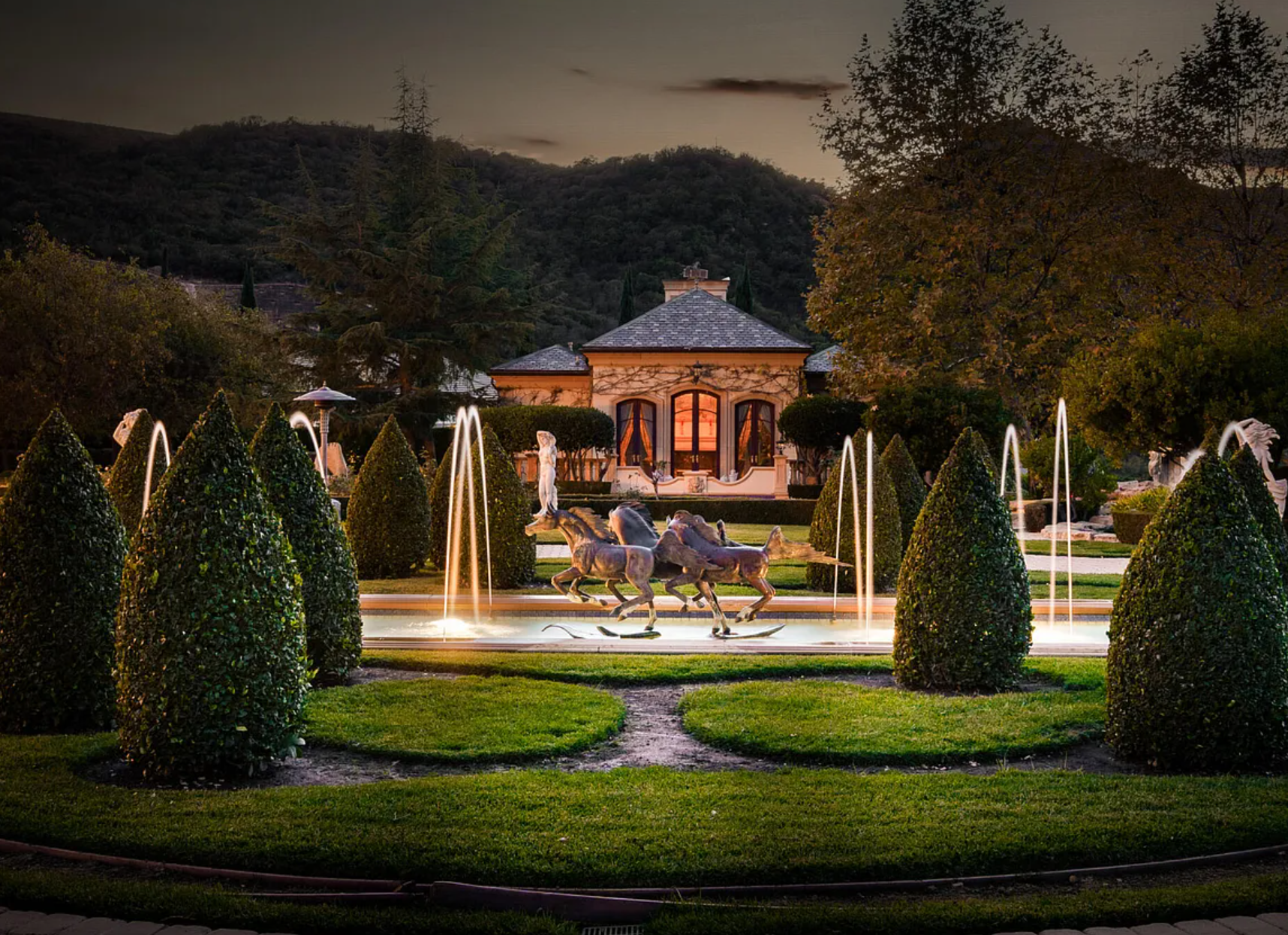 A Versailles-Inspired Property in Lake Sherwood