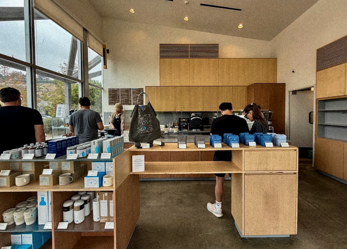 Fight at Blue Bottle
