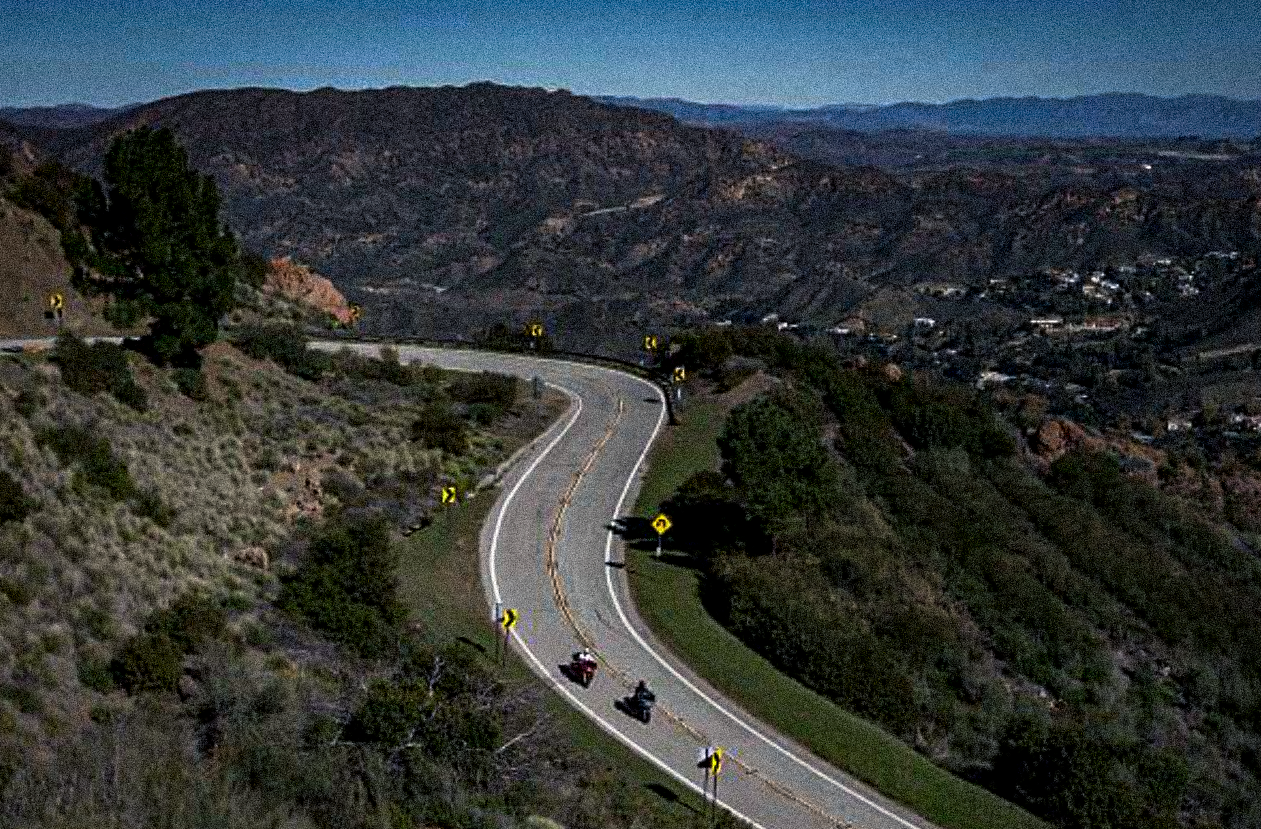 Motorcyclist Airlifted After Plunging Off Kanan