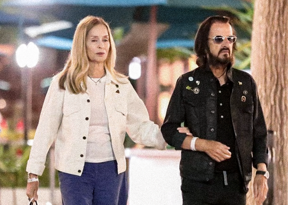 Ringo Starr Dines at Tra di Noi